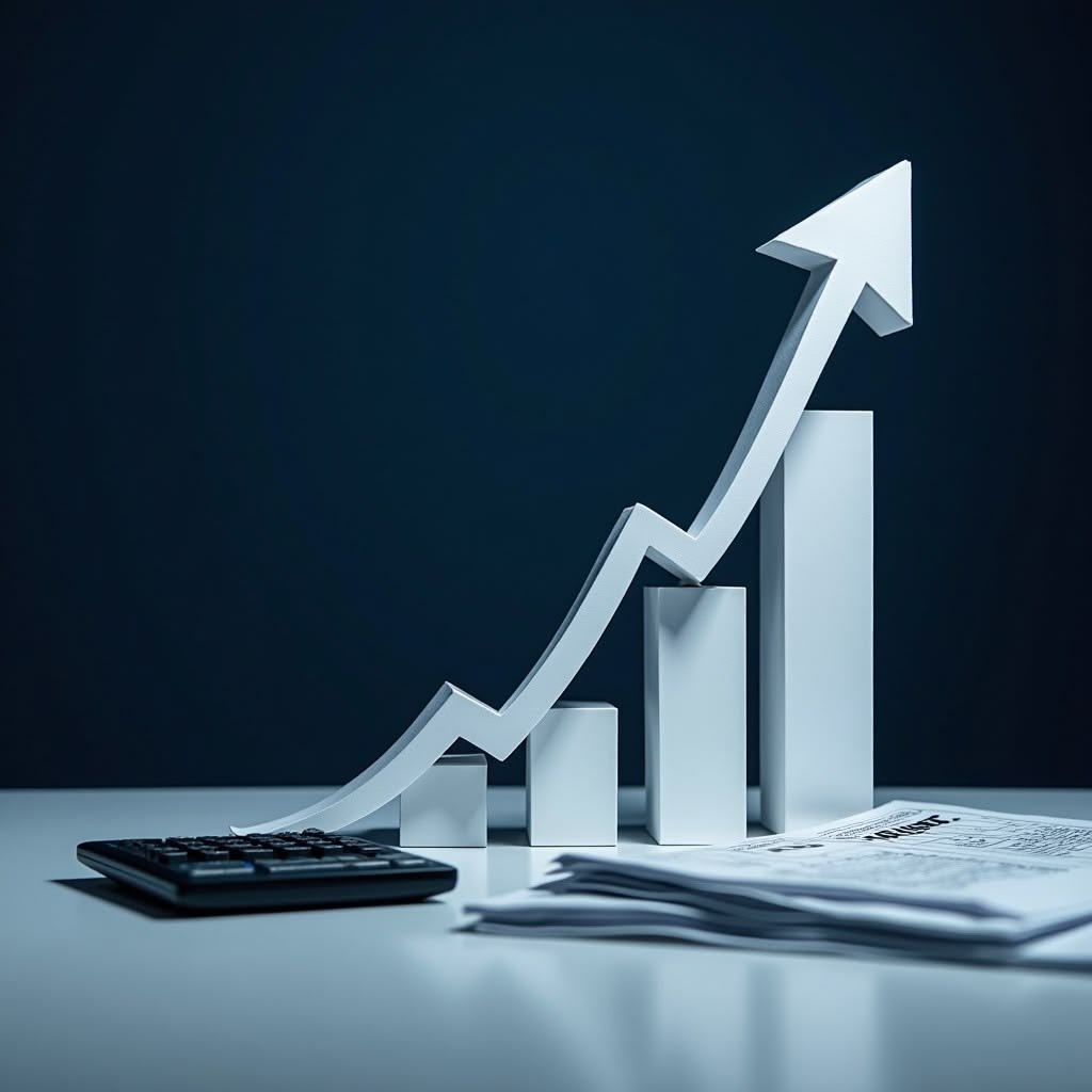 Insurance estimate figures reviewed beside a policy document